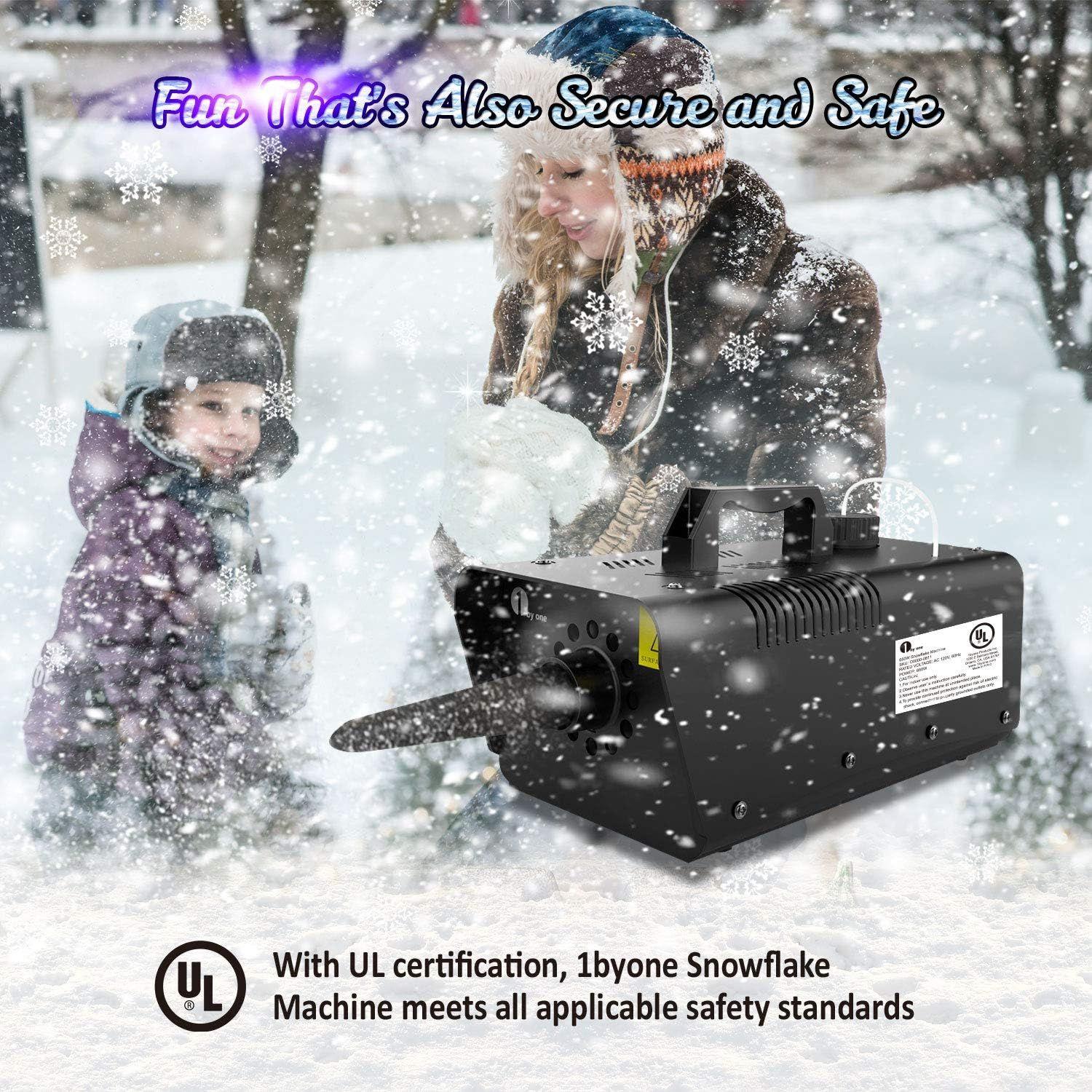 Refurbished 1byone 650W Wired Remote Control Snow Machine - Reebelo Ireland
