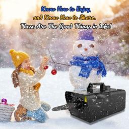 Refurbished 1byone 650W Wired Remote Control Snow Machine - Reebelo Ireland