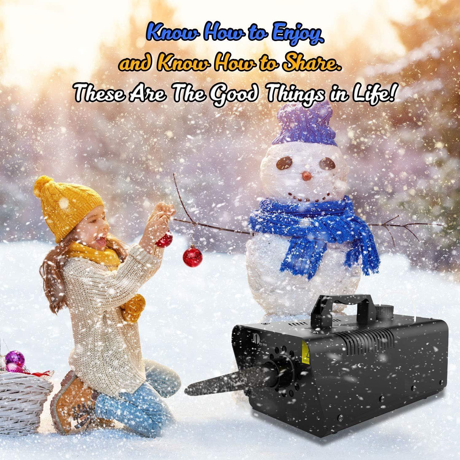 Refurbished 1byone 650W Wired Remote Control Snow Machine - Reebelo Ireland