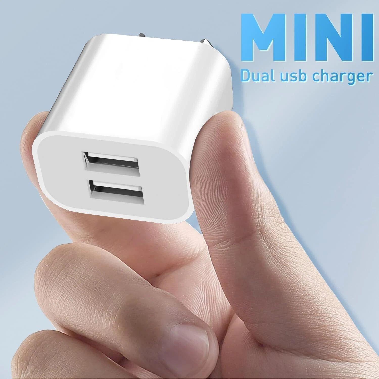 Refurbished 9eight5 Dual USB Power Adapter Wall Plug (NZ / AUS) - Reebelo Ireland