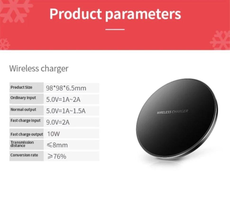 Refurbished 9eight5 Fast Charge Qi Wireless Charger Pad (10W) - Reebelo Ireland