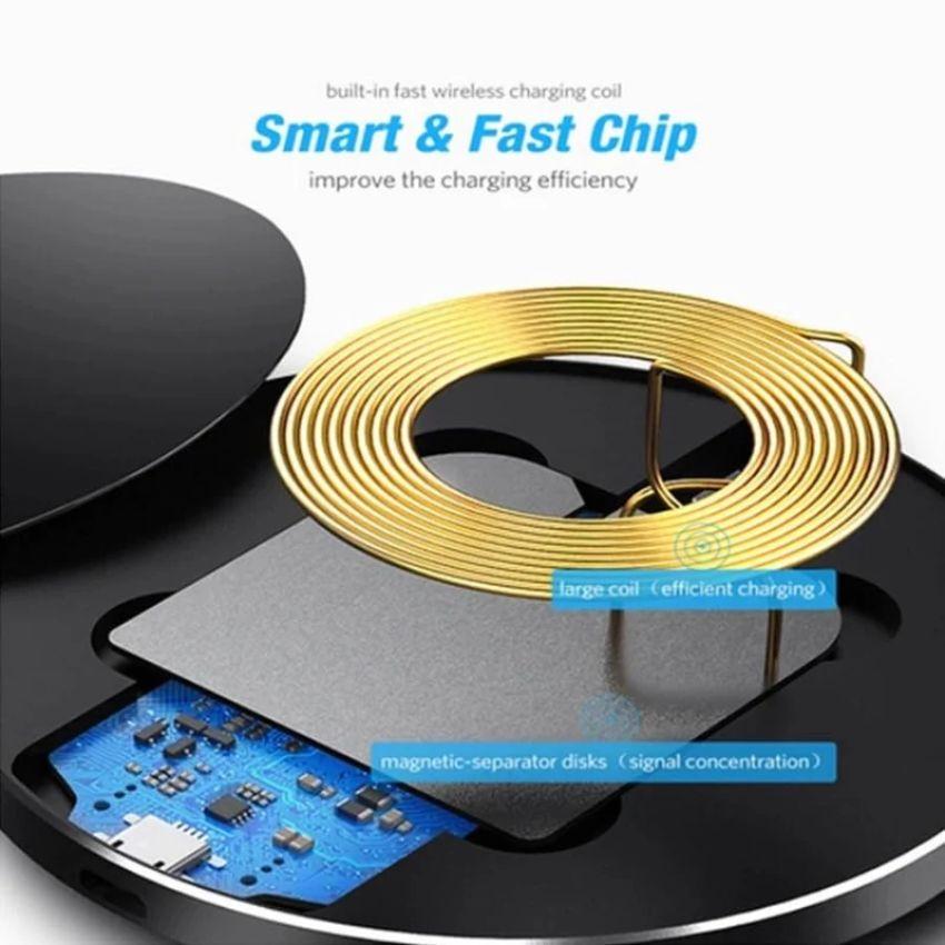 Refurbished 9eight5 Fast Charge Qi Wireless Charger Pad (10W) - Reebelo Ireland