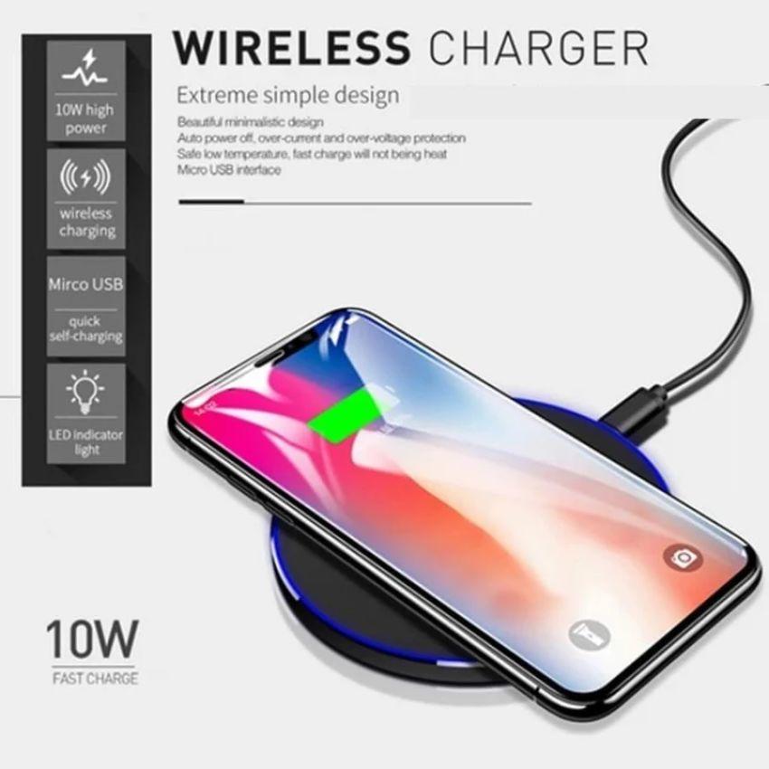 Refurbished 9eight5 Fast Charge Qi Wireless Charger Pad (10W) - Reebelo Ireland