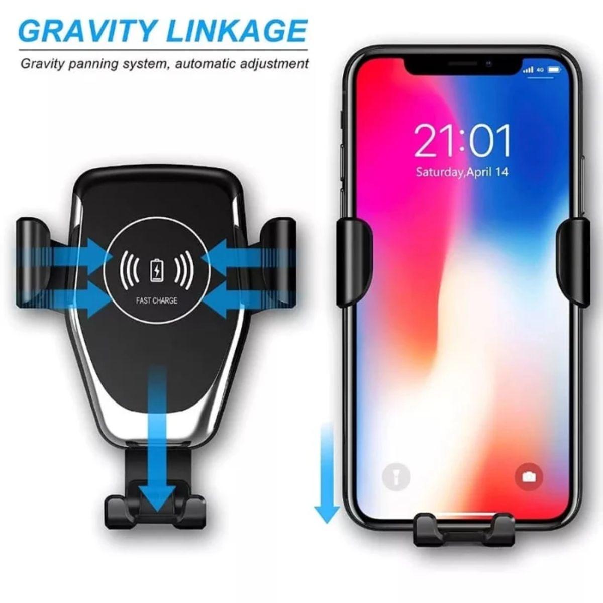 Refurbished 9eight5 Phone Holder & Wireless Charger - Reebelo Ireland