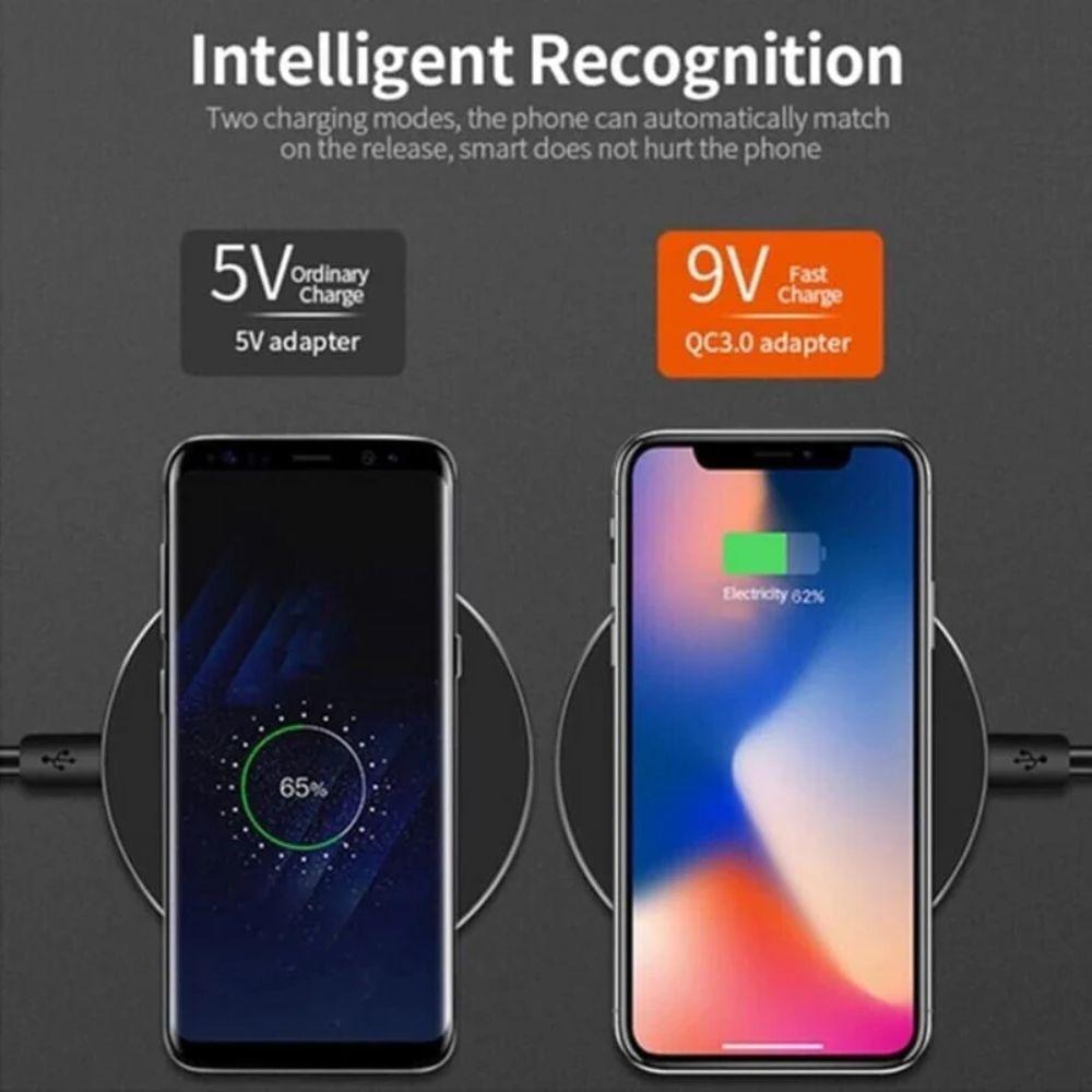 Refurbished 9eight5 Qi Wireless Fast Charging Pad for Phones (10W) - Reebelo Ireland