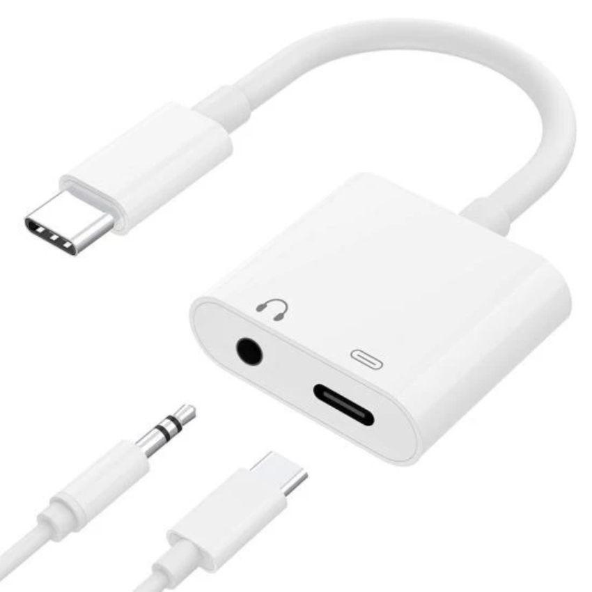 Refurbished 9eight5 Type C 2-in-1 Headphone Adapter JH032 - Reebelo Ireland