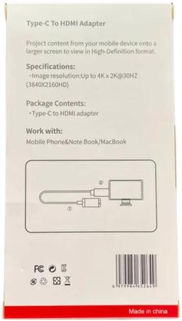 Refurbished 9eight5 Type C to HDTV Cable - Reebelo Ireland