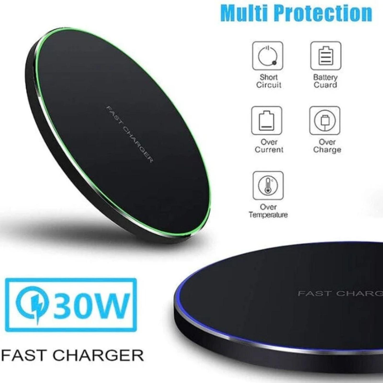 Refurbished 9eight5 Wireless Charger Pad (30W) - Reebelo Ireland