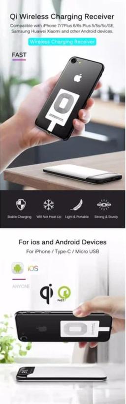 Refurbished 9eight5 Wireless Charging Receiver Type C Devices - Reebelo Ireland