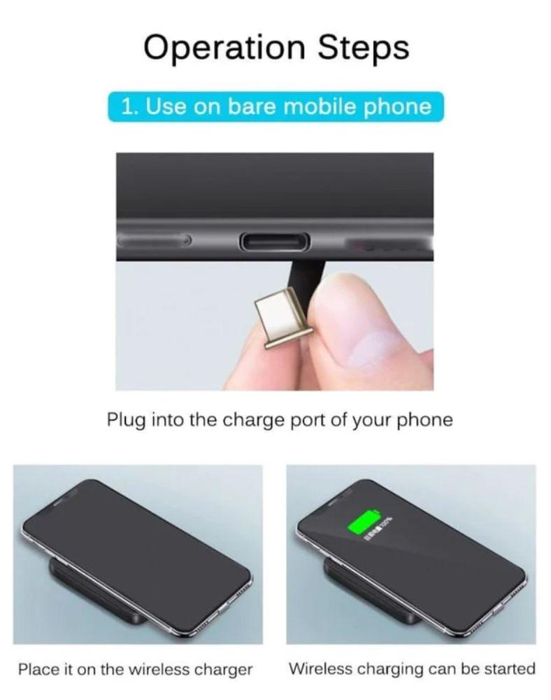 Refurbished 9eight5 Wireless Charging Receiver Type C Devices - Reebelo Ireland