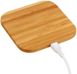 Refurbished 9eight5 Wood-Design Wireless Charger Pad (5W) - Reebelo Ireland