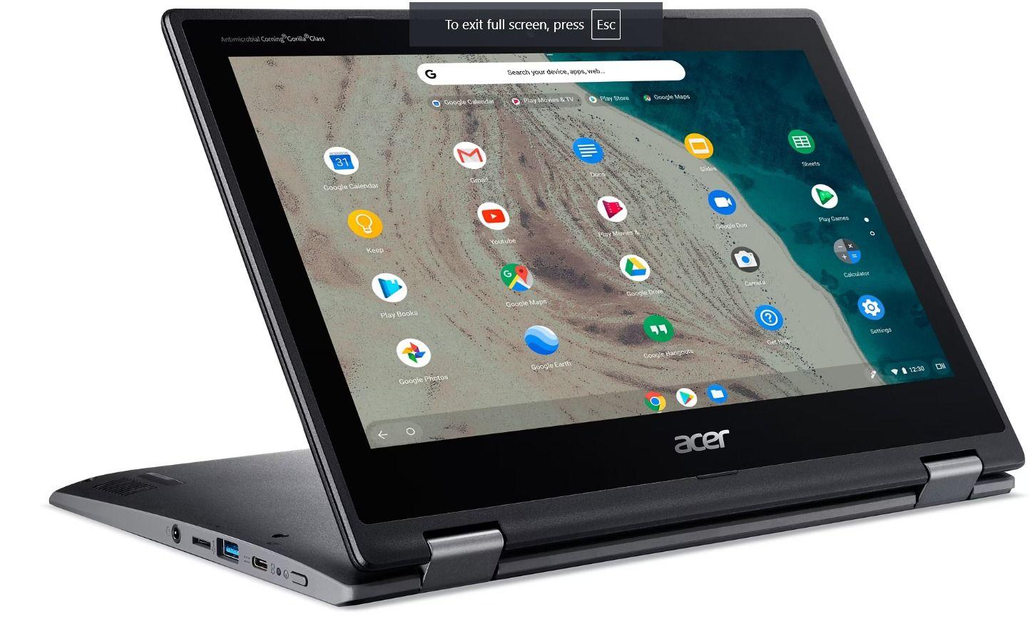 Refurbished Acer Chromebook Spin R752 2 in 1 Laptop 11" - Reebelo Ireland