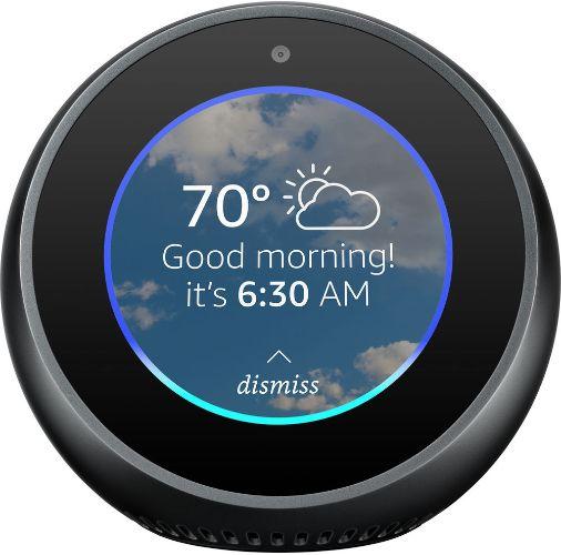 Refurbished Amazon Echo Spot 2.5" Smart Display with Alexa - Reebelo Ireland
