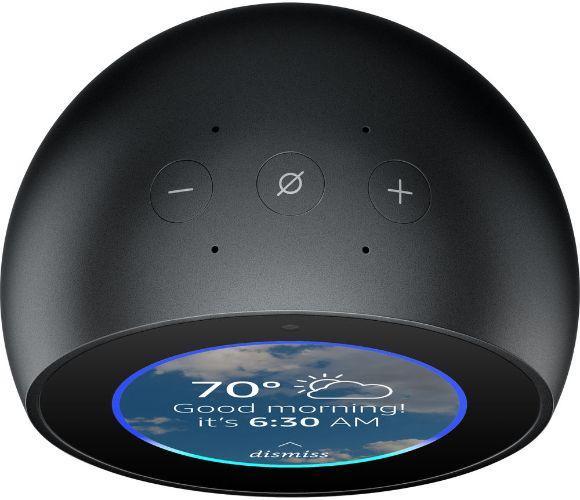 Refurbished Amazon Echo Spot 2.5" Smart Display with Alexa - Reebelo Ireland