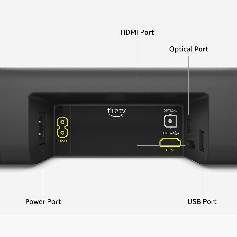 Refurbished Amazon EVG487 Fire TV Soundbar 2.0 speaker - Reebelo Ireland
