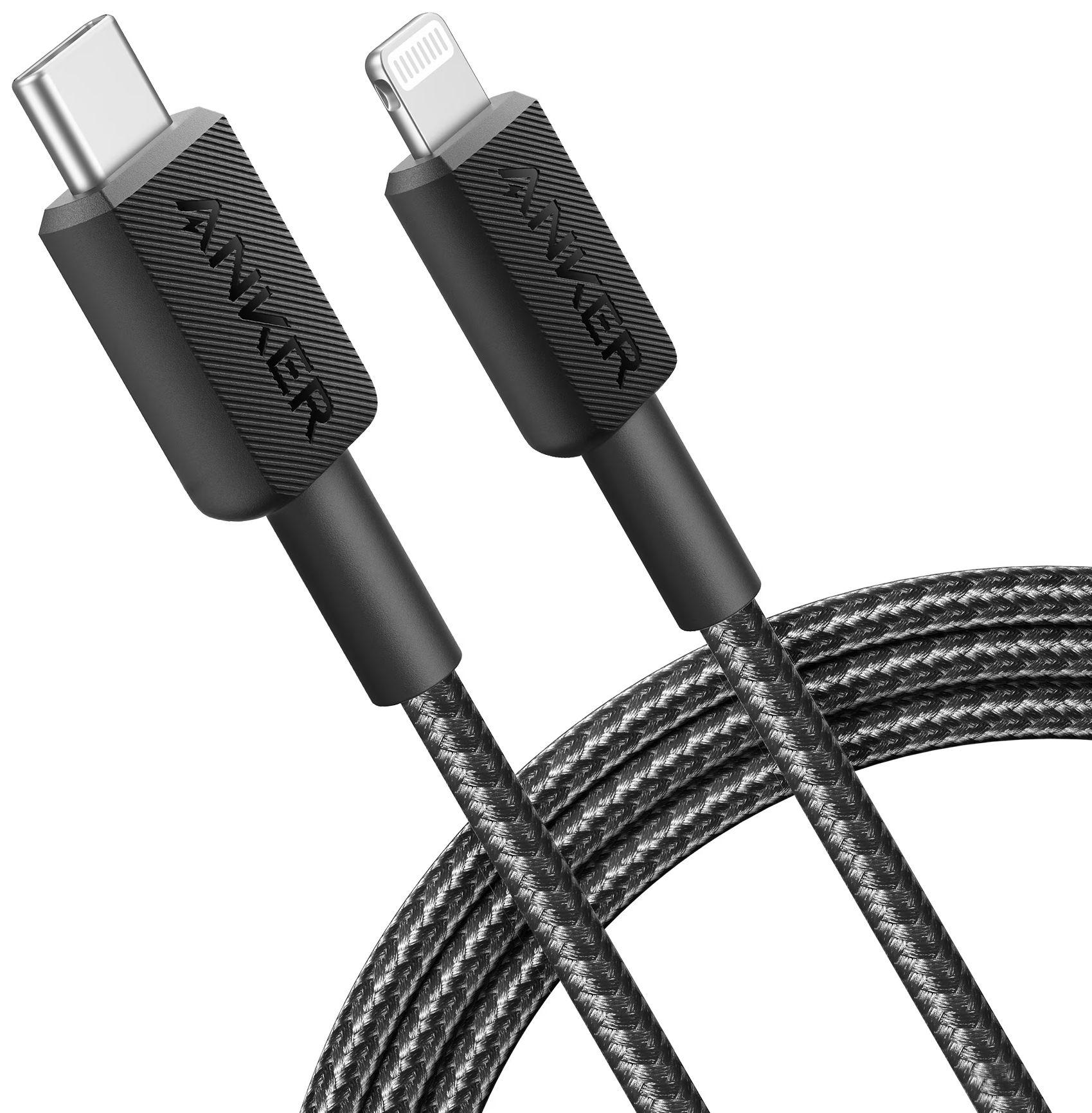 Refurbished Anker 322 USB-C to Lightning Charging Cable (2 pieces a pack) - Reebelo Ireland