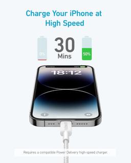 Refurbished Anker 322 USB-C to Lightning Charging Cable (2 pieces a pack) - Reebelo Ireland