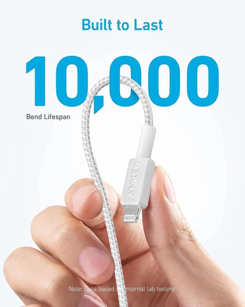 Refurbished Anker 322 USB-C to Lightning Charging Cable (2 pieces a pack) - Reebelo Ireland