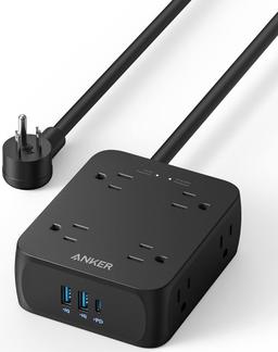 Refurbished Anker 341 USB Power Strip 5ft | A9183 - Reebelo Ireland