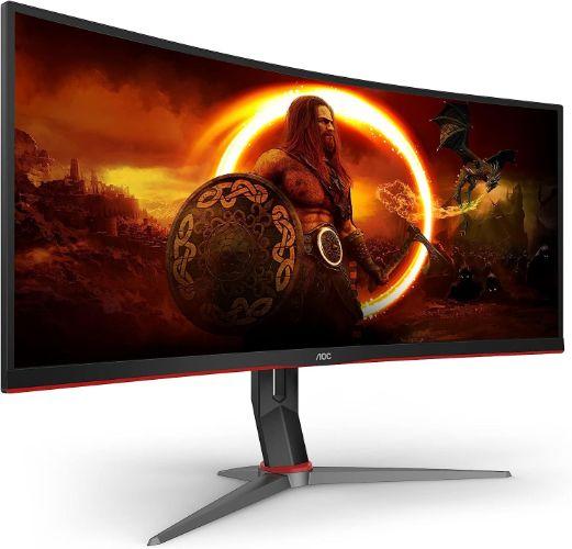 Refurbished AOC CU34G2X 34" WQHD Gaming Monitor - Reebelo Ireland