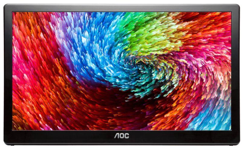Refurbished AOC E1659FWU 15.6" Portable LED Monitor - Reebelo Ireland