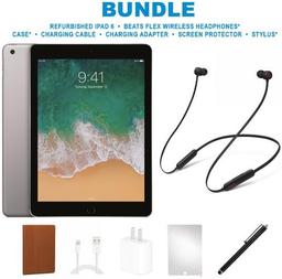 Refurbished iPad 6 (2018) Beats Flex BUNDLE SET - Reebelo Ireland