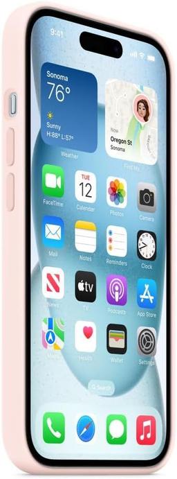 Refurbished Apple Silicone Phone Case with MagSafe for iPhone 15 - Reebelo Ireland