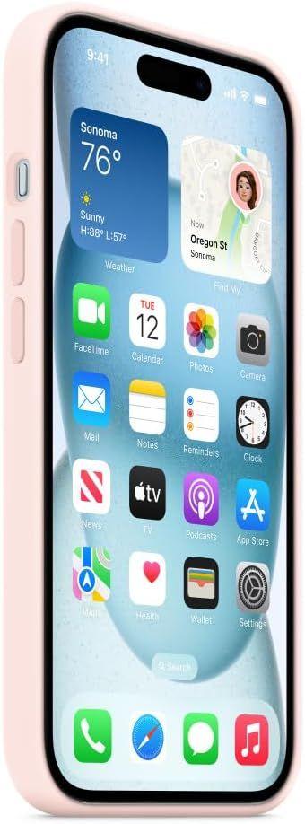 Refurbished Apple Silicone Phone Case with MagSafe for iPhone 15 - Reebelo Ireland