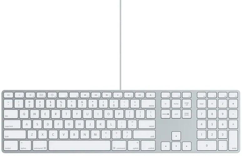 Refurbished Apple Wired Keyboard with Numeric Keypad - Reebelo Ireland