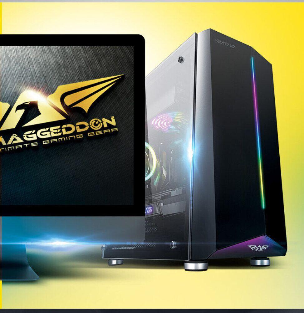 Refurbished Armaggeddon Nimitz N7 RGB Mid Tower Gaming PC Case - Reebelo Ireland