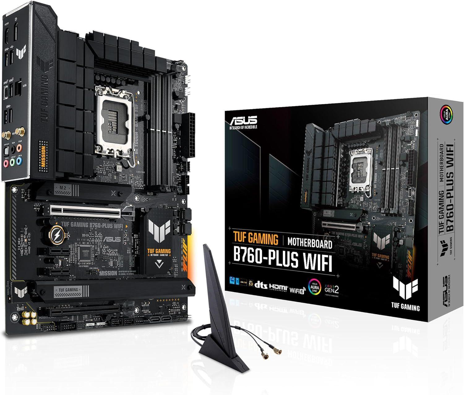 Refurbished Asus TUF Gaming B760-PLUS WIFI Gaming Motherboard - Reebelo Ireland