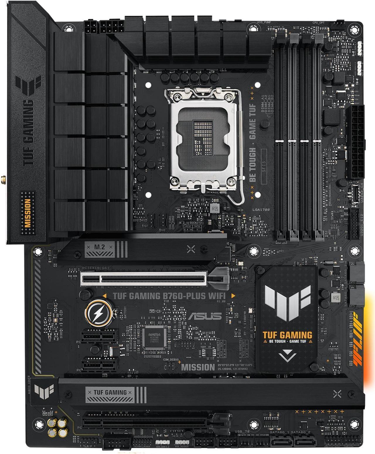 Refurbished Asus TUF Gaming B760-PLUS WIFI Gaming Motherboard - Reebelo Ireland