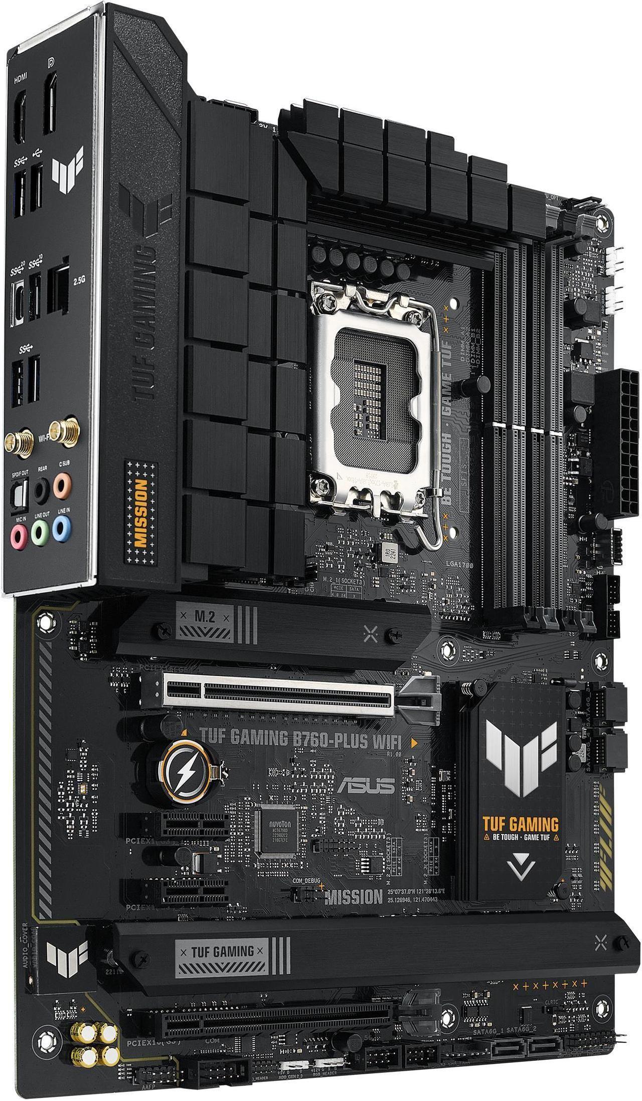 Refurbished Asus TUF Gaming B760-PLUS WIFI Gaming Motherboard - Reebelo Ireland