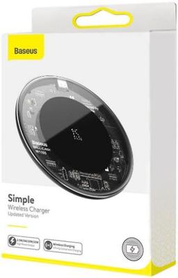 Refurbished Baseus Simple Wireless Phone Charger 15W - Reebelo Ireland