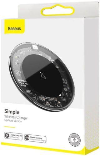 Refurbished Baseus Simple Wireless Phone Charger 15W - Reebelo Ireland
