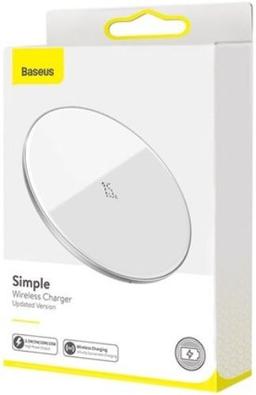 Refurbished Baseus Simple Wireless Phone Charger 15W - Reebelo Ireland