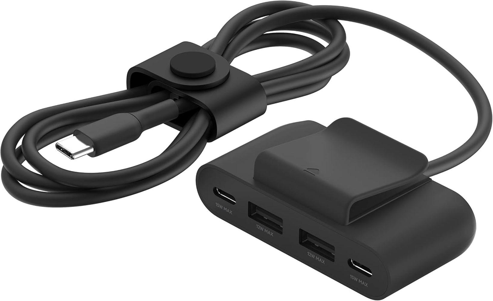 Refurbished Belkin BoostCharge 4-Port USB Power Extender - Reebelo Ireland