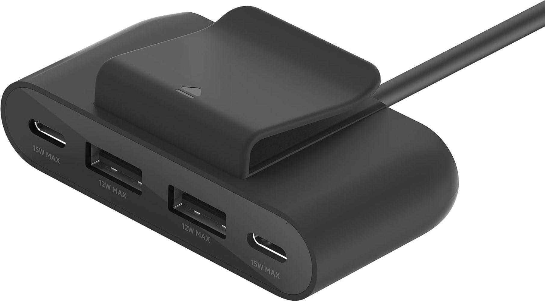 Refurbished Belkin BoostCharge 4-Port USB Power Extender - Reebelo Ireland