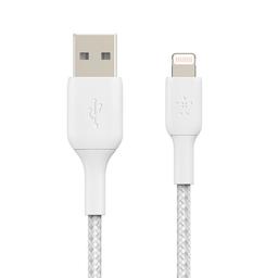 Refurbished Belkin BOOST↑CHARGE™ Braided USB-A to Lightning Cable - Reebelo Ireland