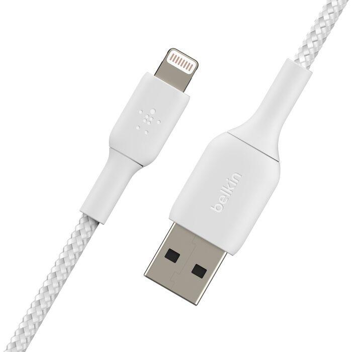 Refurbished Belkin BOOST↑CHARGE™ Braided USB-A to Lightning Cable - Reebelo Ireland