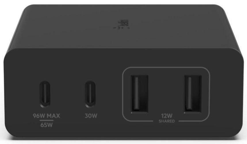 Refurbished Belkin BoostCharge Pro 4-Port GaN Charger 108W - Reebelo Ireland