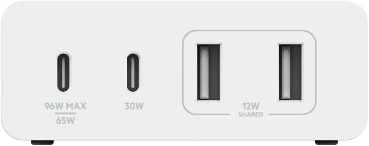Refurbished Belkin BoostCharge Pro 4-Port GaN Charger 108W - Reebelo Ireland