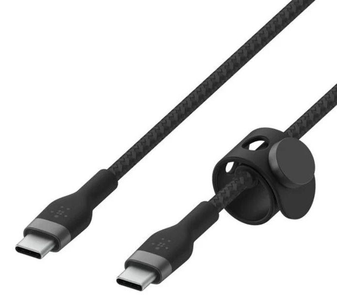 Refurbished Belkin BoostCharge Pro Flex USB-C to USB-C Cable (2 Pack)  - Reebelo Ireland