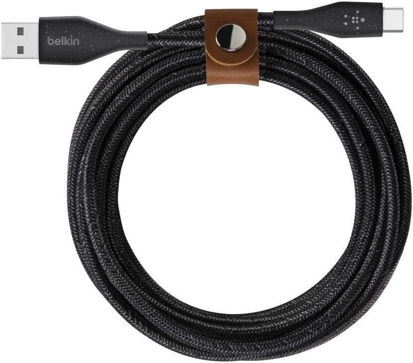 Refurbished Belkin DuraTek Plus USB-A To USB-C Cable with 4ft Strap - Reebelo Ireland