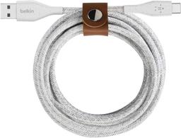Refurbished Belkin DuraTek Plus USB-A To USB-C Cable with 4ft Strap - Reebelo Ireland