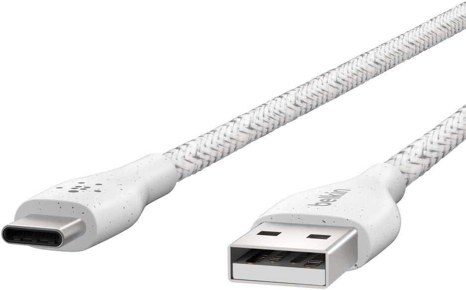 Refurbished Belkin DuraTek Plus USB-A To USB-C Cable with 4ft Strap - Reebelo Ireland