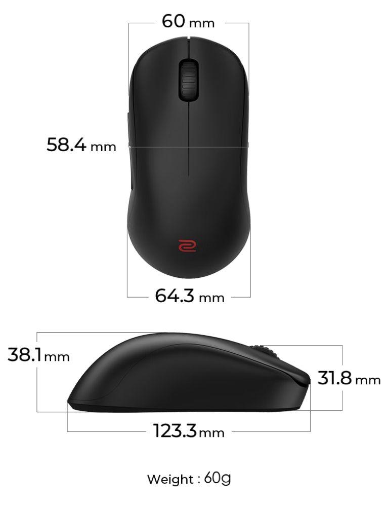 Refurbished BenQ Zowie U2-DW 4K Wireless Mouse for Esports - Reebelo Ireland