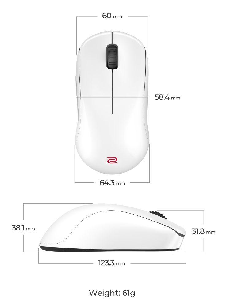 Refurbished BenQ Zowie U2-DW 4K Wireless Mouse for Esports - Reebelo Ireland