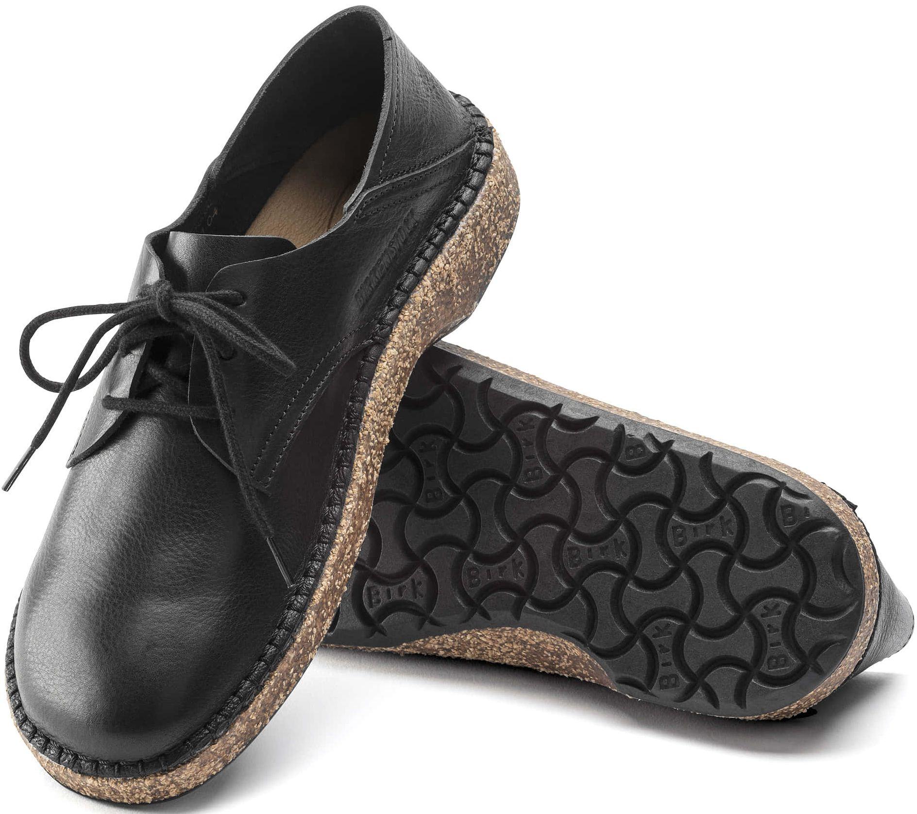Refurbished Birkenstock Gary Natural Leather Unisex Shoes - Reebelo Ireland