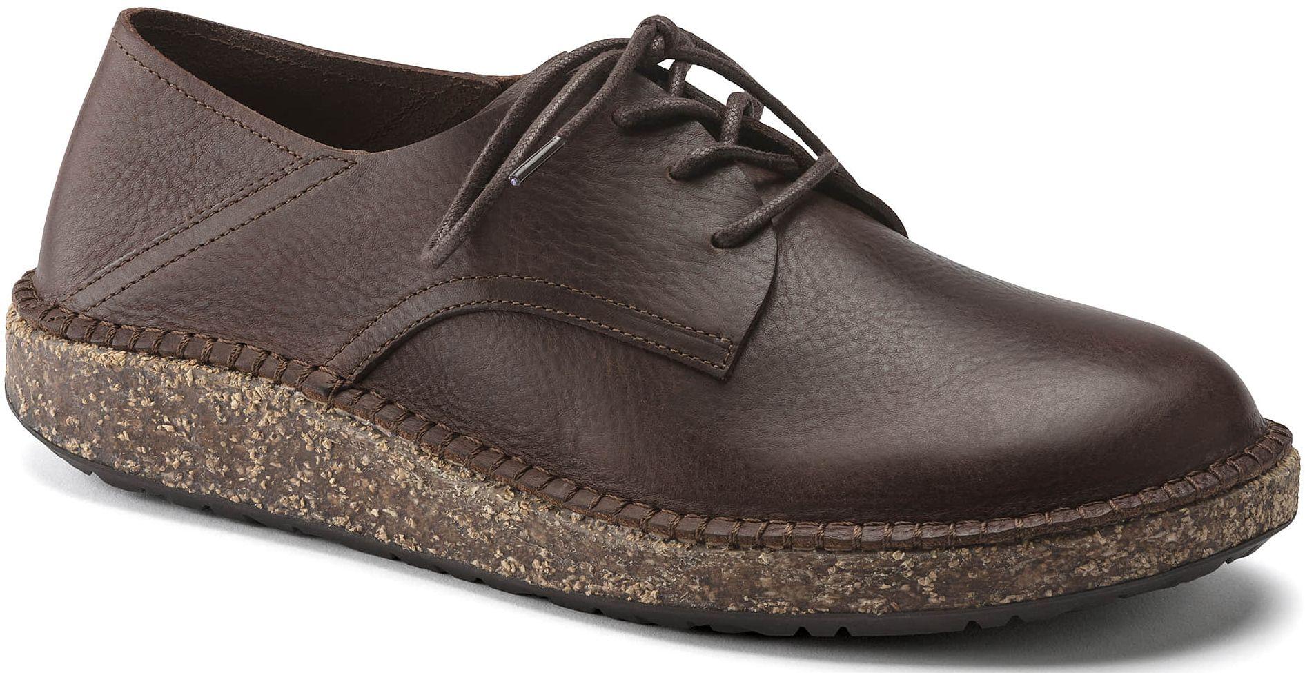 Refurbished Birkenstock Gary Natural Leather Unisex Shoes - Reebelo Ireland
